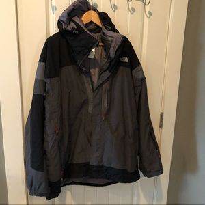 The North Face Triclimate Jacket Charcoal/Black XL